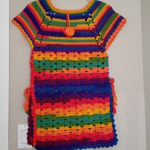 Handmade Multicoloured Woolen sweater